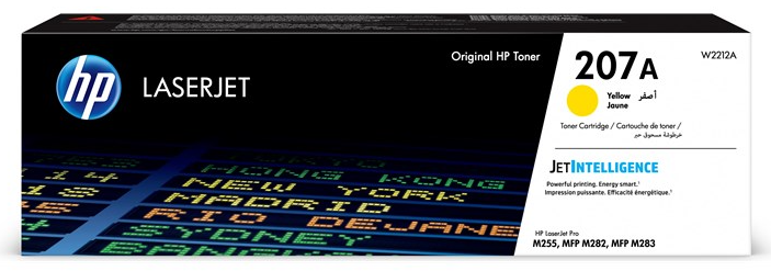 HP 207A Yellow Toner Cartridge