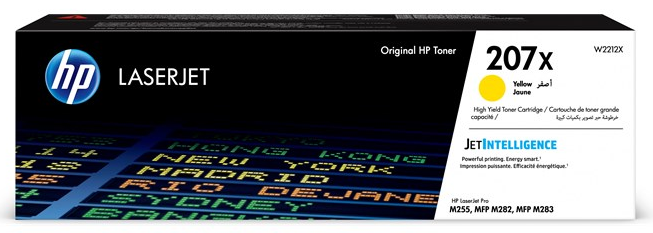 HP 207X Yellow Toner Cartridge